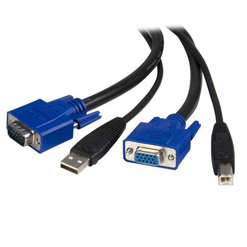 Cable KVM StarTech.com – VGA – USB-A a VGA – USB-B – 3M – SVUSB2N1_10