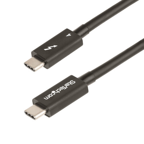 Cable StarTech.com TBLT4MM1M Thunderbolt 4 – USB 4.0 – 1M – Negro – TBLT4MM1M