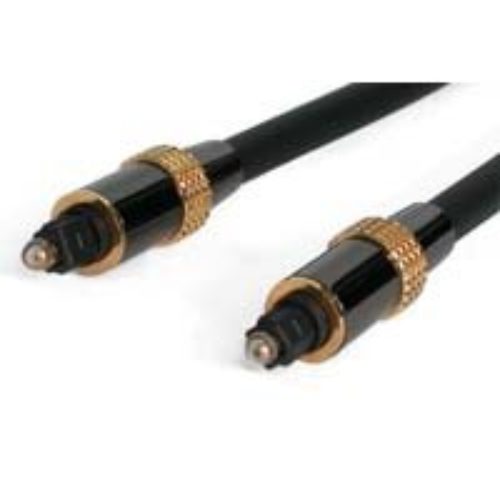 Cable StarTech.com – 6m – TosLink – Audio Digital Óptico – SPDIF Premium – Negro – TOSLINK20