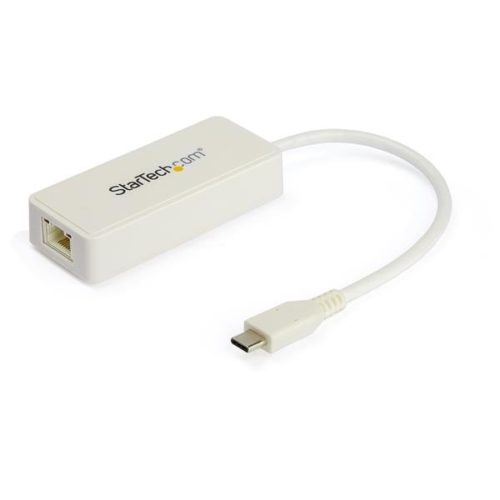 Adaptador de Red StarTech.com – USB-C a RJ-45 – USB Extra – Macho/Hembra – 10/100/1000Mbps – US1GC301AUW