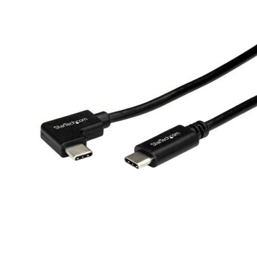 Cable USB StarTech.com USB2CC1MR – USB C a USB C – 1m – Acodado a La Derecha – USB2CC1MR