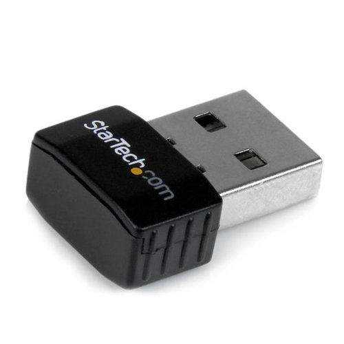 Mini Adaptador StarTech.com Inalámbrico – USB 2.0 – Wireless N – 300 Mbps – USB300WN2X2C
