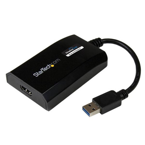 Adaptador de Vídeo StarTech.com – USB 3.0 a HDMI – Multi Monitor – Negro – USB32HDPRO