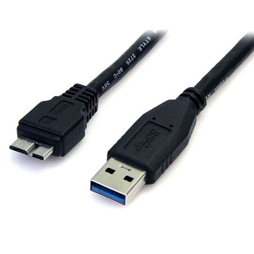 Cable USB 3.0 Startech.com – Micro USB B a USB A – Macho a Macho – 50cm – USB3AUB50CMB