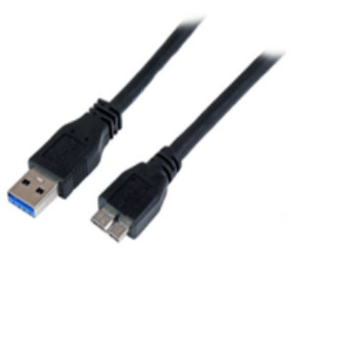 Cable Adaptador StarTech.com – USB 3.0 a Micro USB B – 1m – USB3CAUB1M