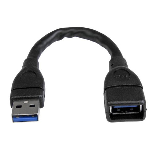 Cable Extensor StarTech.com – USB 3.0 – Alargador – SuperSpeed – Negro – USB3EXT6INBK