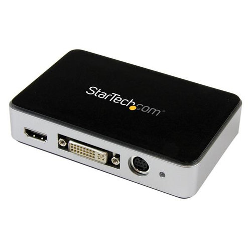 Capturadora de Video StarTech.com USB3HDCAP – USB 3.0 – HDMI – DVI – VGA – HD 1080p – USB3HDCAP
