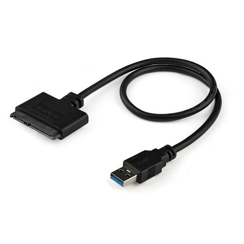 Cable Startech.com Adaptador USB 3.0 UASP A SATA III para Disco de 2.5″ – USB3S2SAT3CB