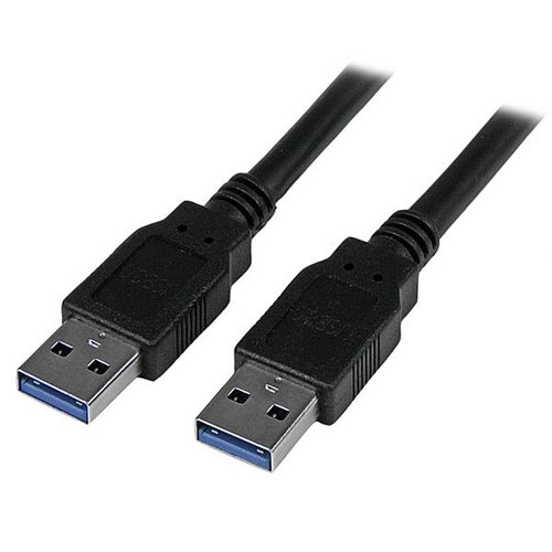 Cable StarTech.com USB 3.0 de 1.8m – macho a macho – color negro – USB3SAA6BK