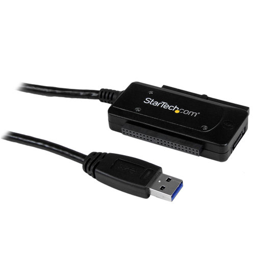 Adaptador Convertidor StarTech.com – SATA IDE a USB 3.0 – Para Disco Duro – USB3SSATAIDE
