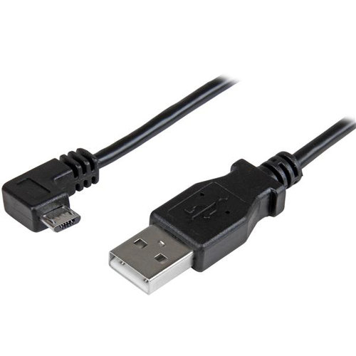Cable USB StarTech.com – USB A a Micro USB B – 2m – Negro – USBAUB2MRA