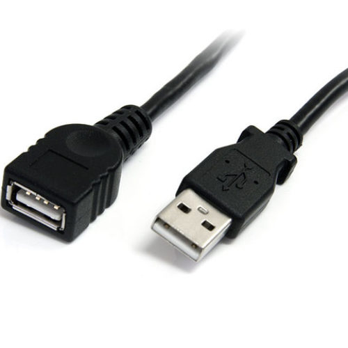 Cable USB StarTech.com – USB 2.0 – USB A – 3 Mts – Macho – Hembra – Negro – USBEXTAA10BK