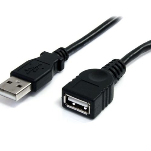 Extensión USB StarTech.com – USB 2.0 – 0.9 m – USBEXTAA3BK
