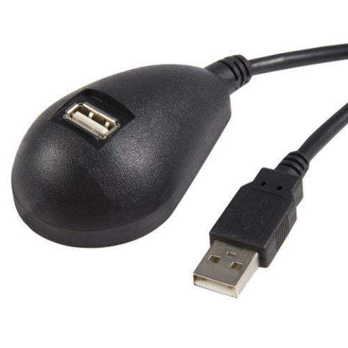 Cable de 1,5m de Extensión Alargador USB 2.0 de Sobremesa StarTech.com – USBEXTAA5DSK