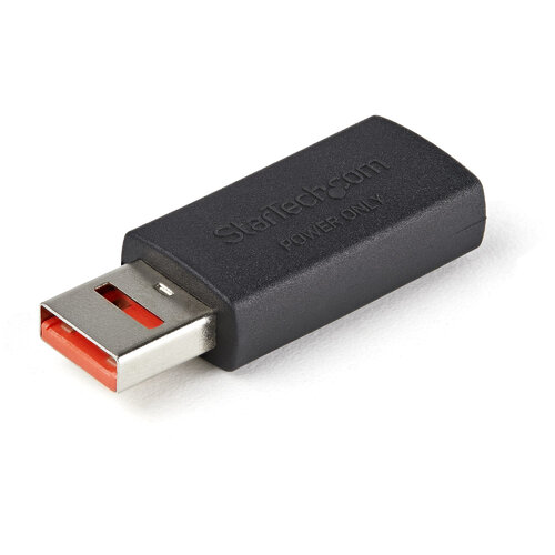 Adaptador de Carga USB StarTech.com – Bloqueo de Datos – Solo de Carga – USBSCHAAMF