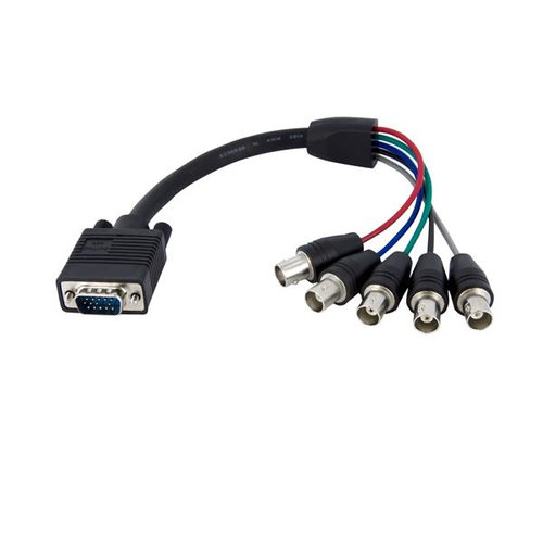 Cable StarTech.com – 30cm – Coaxial VGA a 5 Bnc Rgbhv – Para Monitor – VGABNCMF1