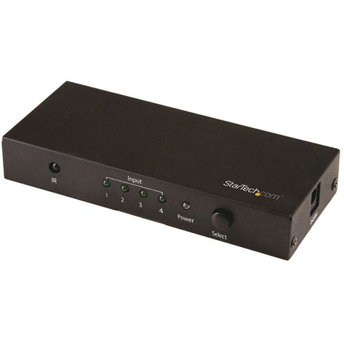 Conmutador StarTech.com VS421HD20 – HDMI – 4 Puertos – 4k – 60hz – VS421HD20