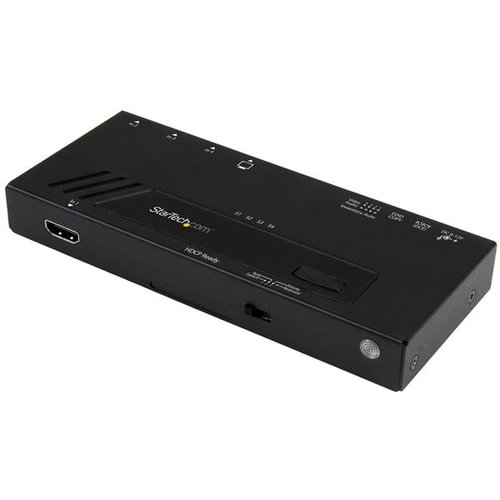 Switch StarTech.com VS421HD4KA – 4 Puertos HDMI – 4K – Negro – VS421HD4KA