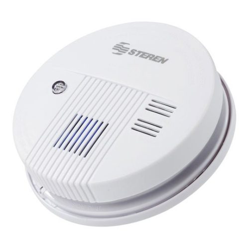 Detector de Humo Steren ALA-HUM – Zumbador – LED – Blanco – ALA-HUM
