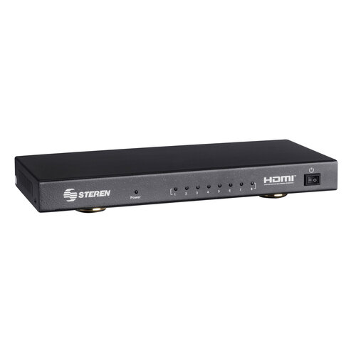 Switch de Vídeo Steren BOS-408 – 8x HDMI – Negro – BOS-408