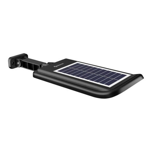 Lampara LED Steren LAM-081 – Sensor de Movimiento – Panel Solar – Batería Recargable – Negro – LAM-081