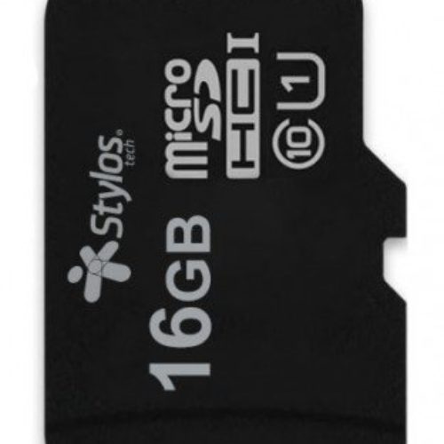 Memoria MicroSDHC Stylos – 16GB – Clase 10 – UHS-I – STMSDS2B
