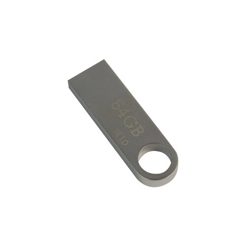 Memoria USB Stylos STMUSB4B – 64GB – USB 2.0 – Plata – STMUSB4B