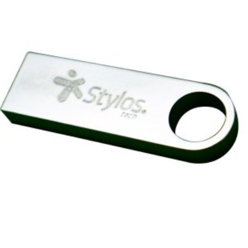 Memoria USB Stylos STMUSB5B – 128GB – USB – 2.0 – Plata – STMUSB5B