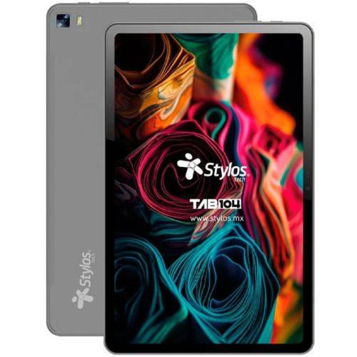 Tablet Stylos TAB104 – 10.4″ – Octa Core – 4GB – 128GB – Cámaras 5MP/13MP – Android – Gris – STTA1041G