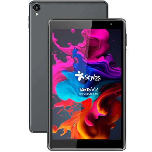 Tablet Stylos Taris V2 – 8″ – Quad Core – 2GB – 32GB – Cámaras 0.3MP/2MP – Android – Negro – STTA81B