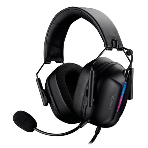 Diadema Gamer XZeal XZ-7010 – Alámbrico – Micrófono – Negro – RGB – XZHSALRGB1B