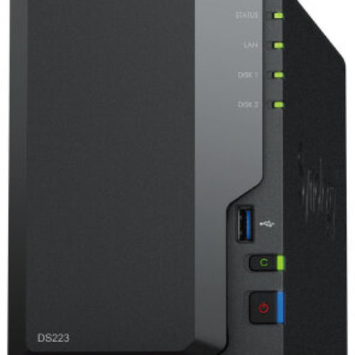 Sistema de Discos NAS Synology DiskStation DS223 – 2 Bahías – DS223