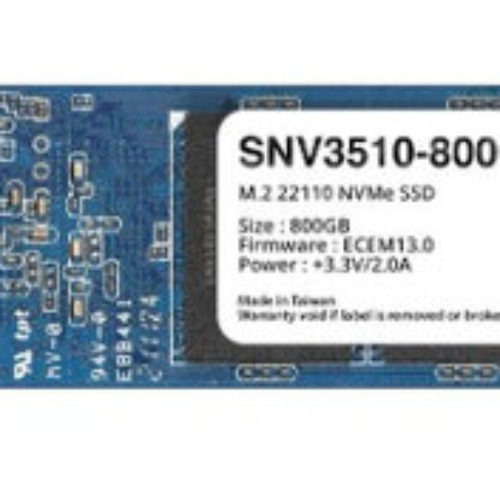 Unidad de Estado Sólido Synology SNV3510 – M.2 – 800GB – PCI-E 3.0 – para NAS – SNV3510-800G