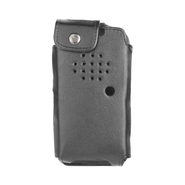 Funda de Piel reforzada Syscom para Radios TE-390 - Negro - FSMTE-390 - Imagen 2