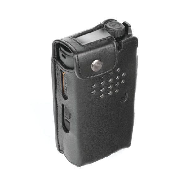 Funda de Piel reforzada Syscom para Radios TE-390 - Negro - FSMTE-390 - Imagen 5
