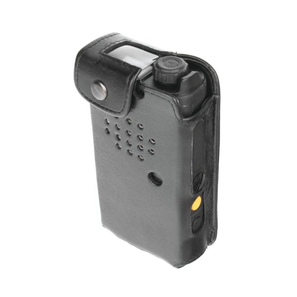 Funda de Piel reforzada Syscom para Radios TE-390 - Negro - FSMTE-390 - Imagen 6