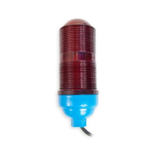 Lámpara de Obstrucción SYSCOM SLOP-5 – Policarbonato – Globo Rojo – Exterior – SLOP-5
