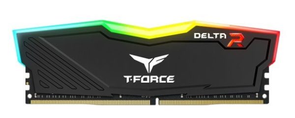 Memoria RAM TEAMGROUP T-Force Delta RGB - DDR4 - 16GB - 3200MHz - UDIMM - Para PC - TF3D416G3200HC16F01