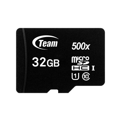 Memoria MicroSDHC TEAMGROUP – 32GB – Clase 10 – C/Adaptador – TUSDH32GCL10U03