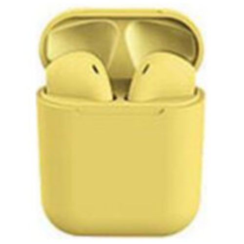 Auriculares TechPad True Wireless Stereo – Inalámbricos – Bluetooth – Amarillo – TWS BUDS YELLOW