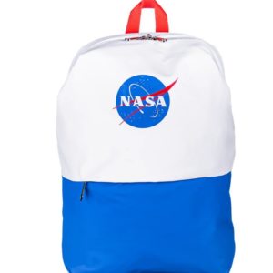 Mochila TechZone NSB22320-1 - 15.6" - Blanco con Azul - NSB22320-1