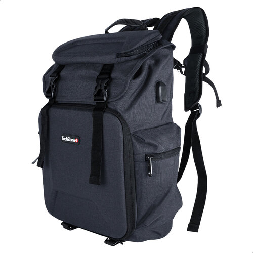 Mochila TechZone Glory – 15.6″ – Gris – TZ21LBP13-B