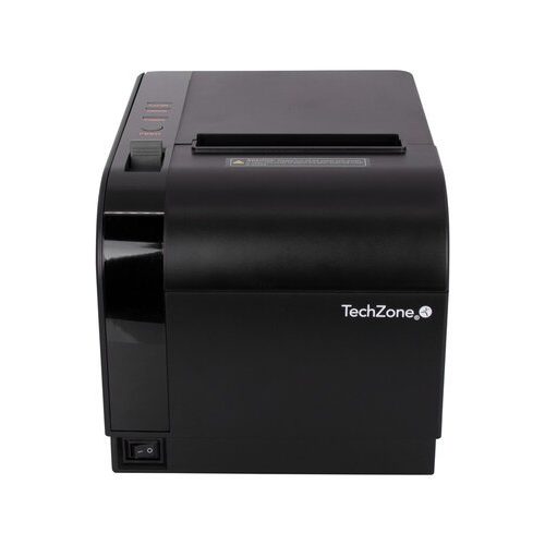 Impresora de Tickets TechZone TZBE301 – Térmica – 300 mm/s – 80 mm – USB – RJ-11 – Serial – Ethernet – TZBE301