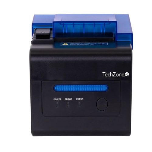 Impresora de Tickets TechZone TZBE302E – Térmica – 230 mm/s – 80mm – USB – RJ-11 – Serial – Ethernet – TZBE302E