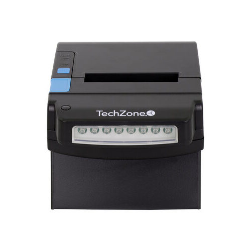 Impresora de Tickets TechZone TZBE400 – Térmica – 260 mm/s – 80mm – USB – RJ-11 – Serial – Ethernet – TZBE400