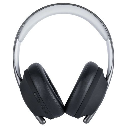 Audífonos TechZone ULTRA BASS – Inalámbrico – Bluetooth – Negro con Gris – TZDJ01