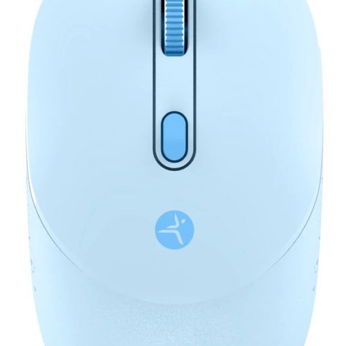 Mouse TechZone TZMOUG203-INA – Inalámbrico – USB – 4 Botones – Azul – TZMOUG203-INA