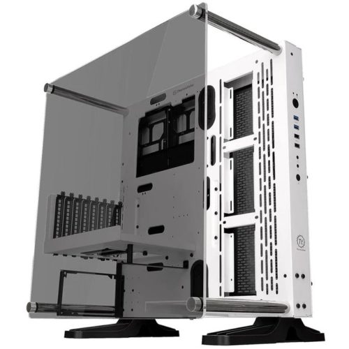 Gabinete Gamer Thermaltake Core P3 TG Snow – Media Torre – ATX/Micro ATX/Mini-ITX – Panel Lateral – CA-1G4-00M6WN-05