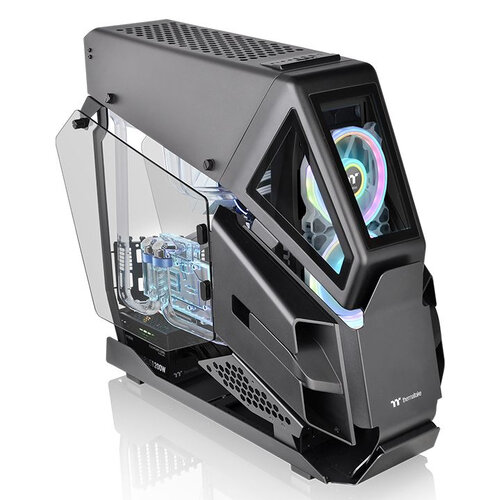 Gabinete Gamer Thermaltake AH T600 – Torre – ATX/EATX/Micro ATX/Mini-ITX – Panel Lateral – Negro – CA-1Q4-00M1WN-00