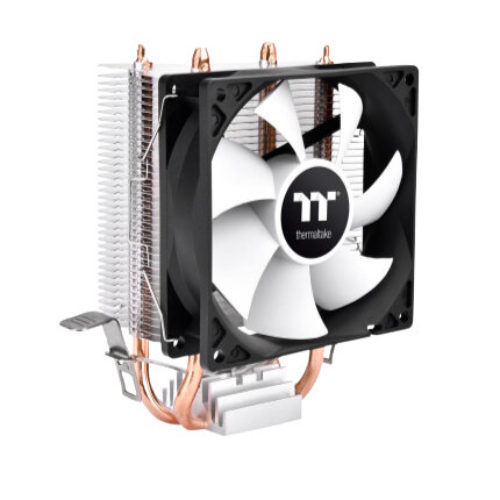 Disipador Thermaltake Contac 9 SE – 4-Pin – 2000 RPM – Negro con Blanco – CL-P106-AL09WT-A